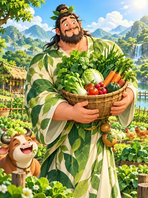 神农的有机农场 封面 神农的有机农场封面